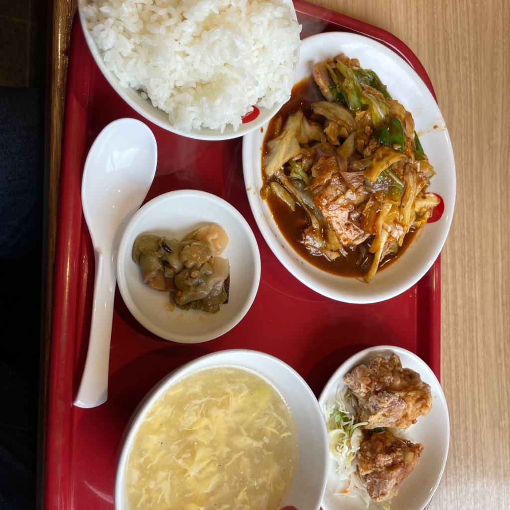 ユーザーが投稿したAランチの写真 - 実際訪問したユーザーが直接撮影して投稿した有馬中華料理ラーメン中華食堂 新世 宮前店の写真