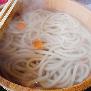 実際訪問したユーザーが直接撮影して投稿した有賀町うどん地酒と饂飩 たらいうどん椛やの写真