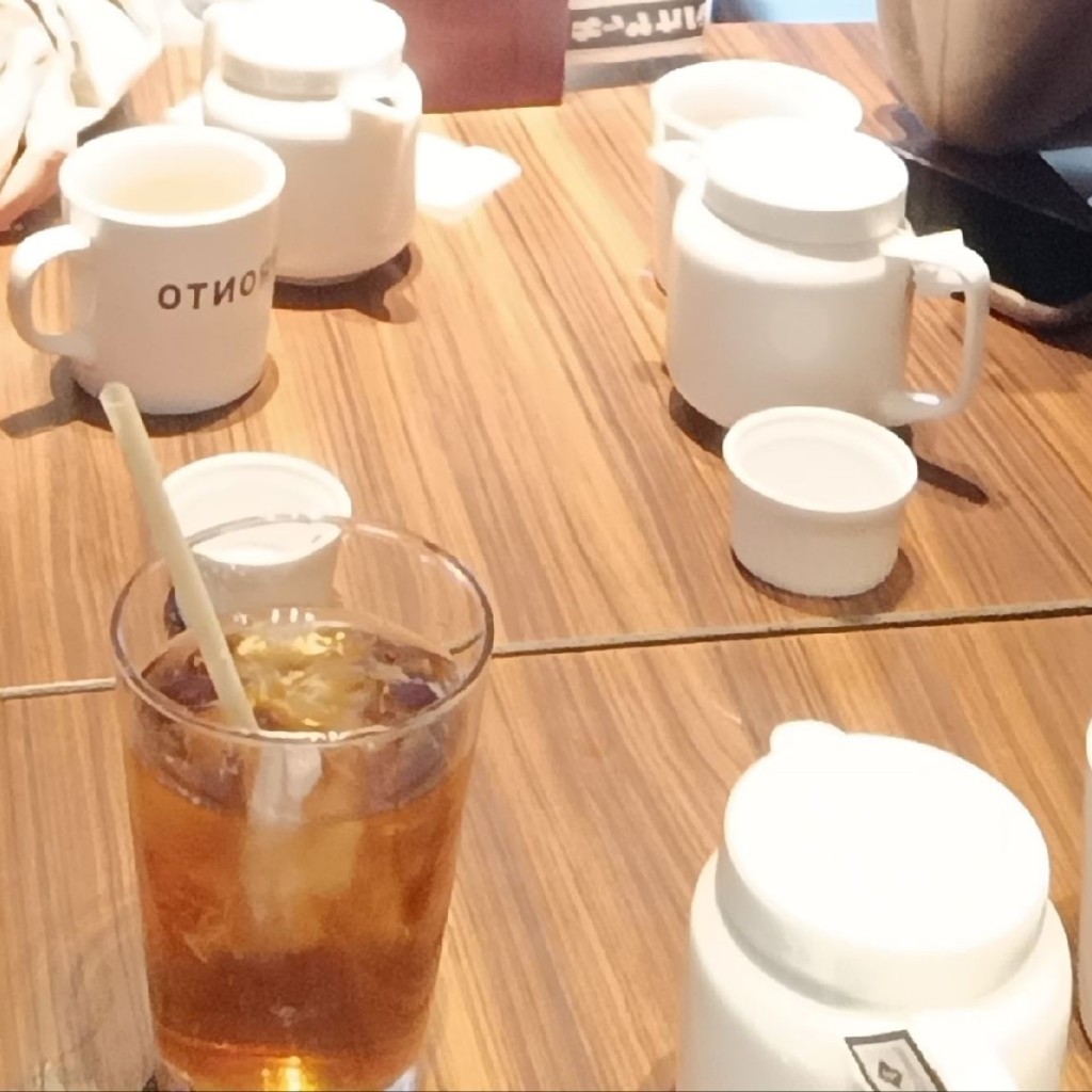 ユーザーが投稿したウーロン茶の写真 - 実際訪問したユーザーが直接撮影して投稿した博多駅中央街カフェPRONTO 新幹線博多駅店の写真