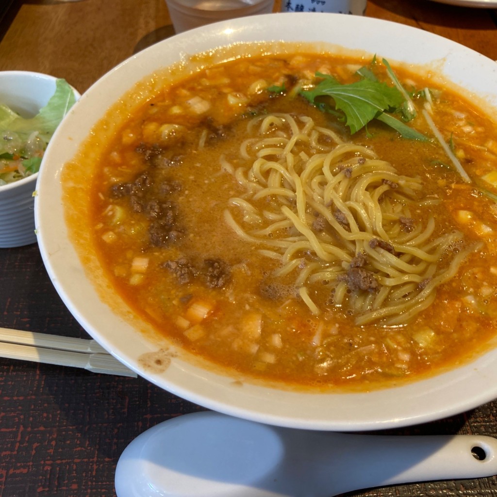 ユーザーが投稿した定食1000円の写真 - 実際訪問したユーザーが直接撮影して投稿した酒門町中華料理醤の写真