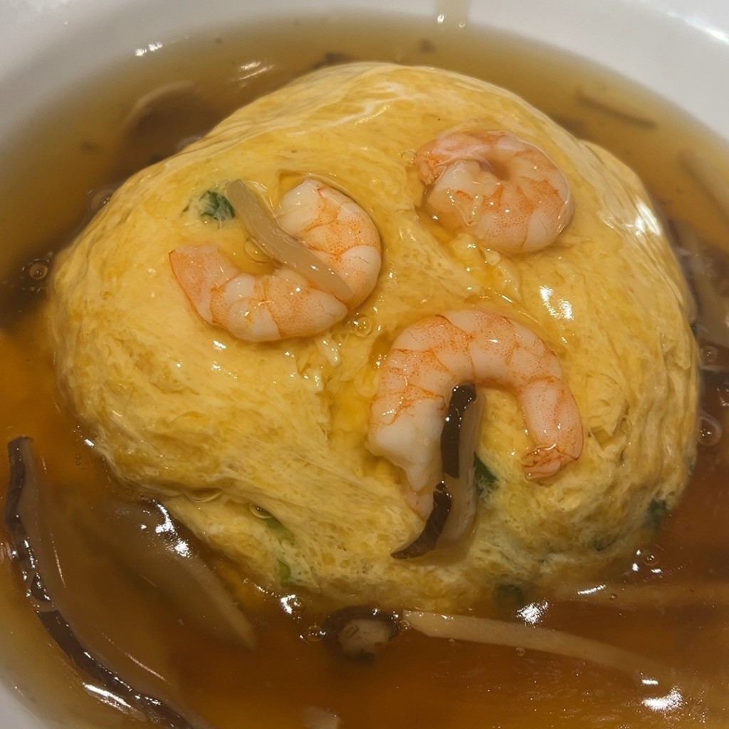ユーザーが投稿した天津飯の写真 - 実際訪問したユーザーが直接撮影して投稿した泉州空港中中華料理551蓬莱 関西空港店の写真