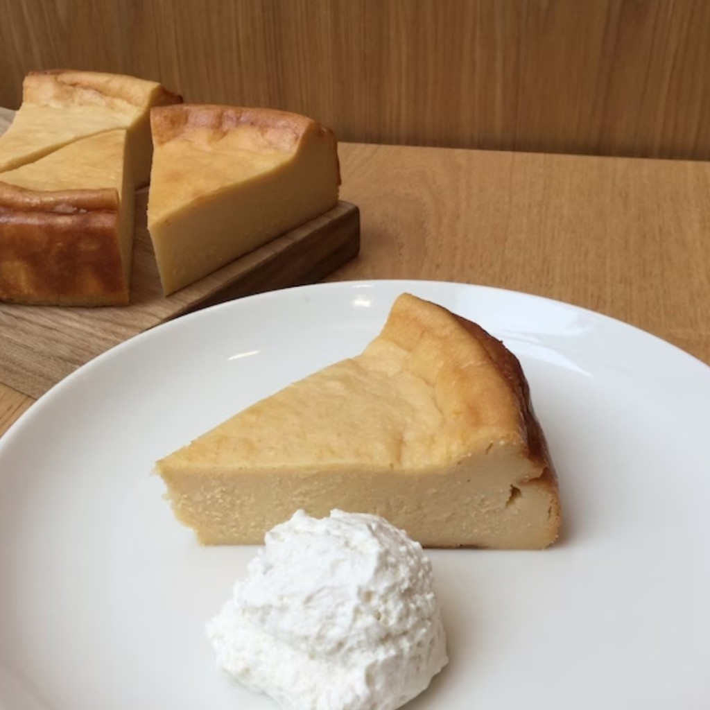 ユーザーが投稿したチーズケーキの写真 - 実際訪問したユーザーが直接撮影して投稿した大明石町カフェCafe MUJI ピオレ明石の写真