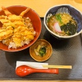 鶏天の親子丼 - 実際訪問したユーザーが直接撮影して投稿した木曽川町黒田和食 / 日本料理そばと和食 麦福 イオンモール木曽川店の写真のメニュー情報