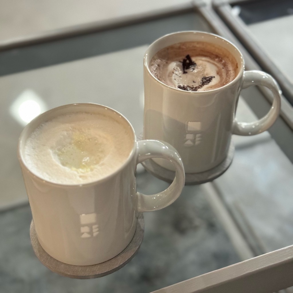 ユーザーが投稿したミルクティーの写真 - 実際訪問したユーザーが直接撮影して投稿した福中町カフェ日影 coffee&spaceの写真