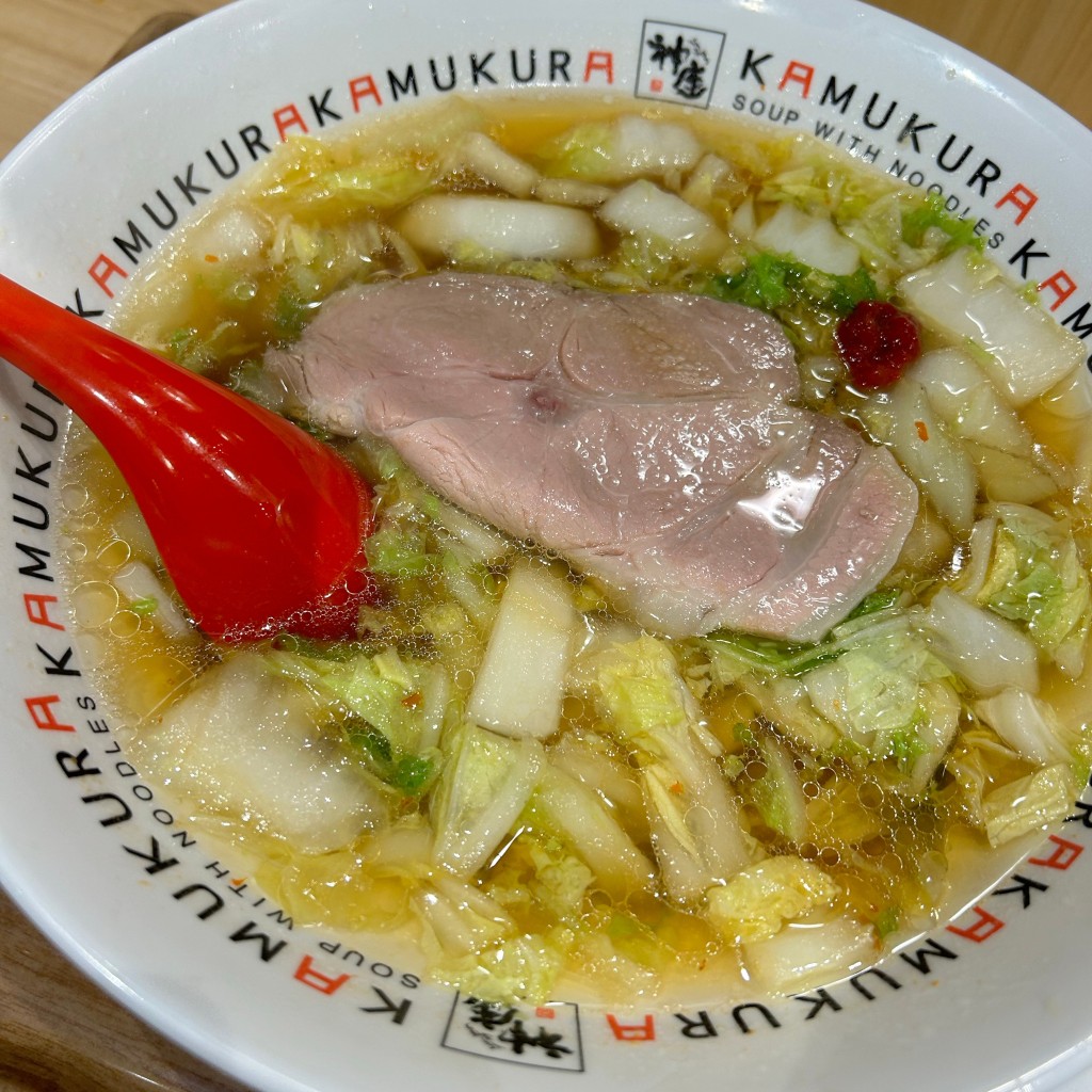 ユーザーが投稿したおいしいラーメンの写真 - 実際訪問したユーザーが直接撮影して投稿した中之島ラーメン専門店どうとんぼり神座 イオンモール神戸南店の写真