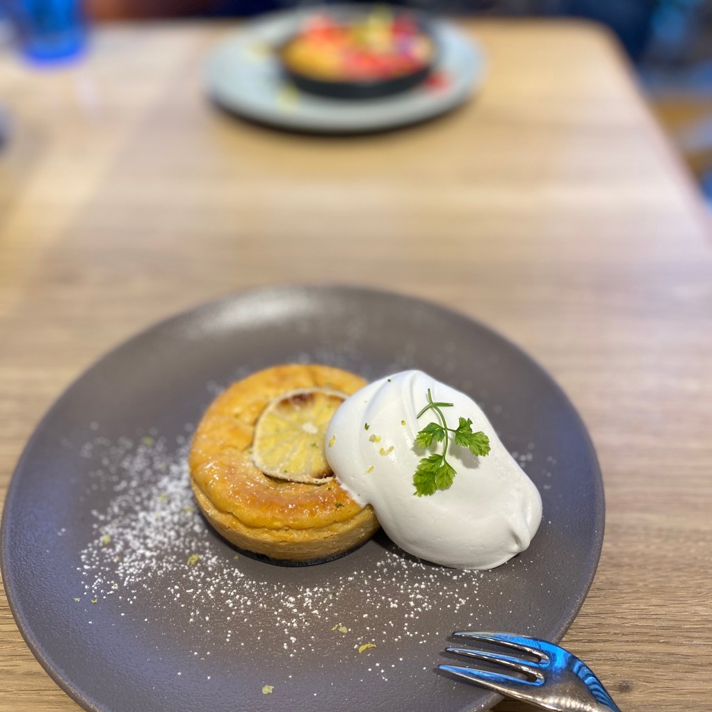 ユーザーが投稿したチーズケーキの写真 - 実際訪問したユーザーが直接撮影して投稿したみなとみらいカフェALL DAY CAFE &amp; DINING The Blue Bellの写真
