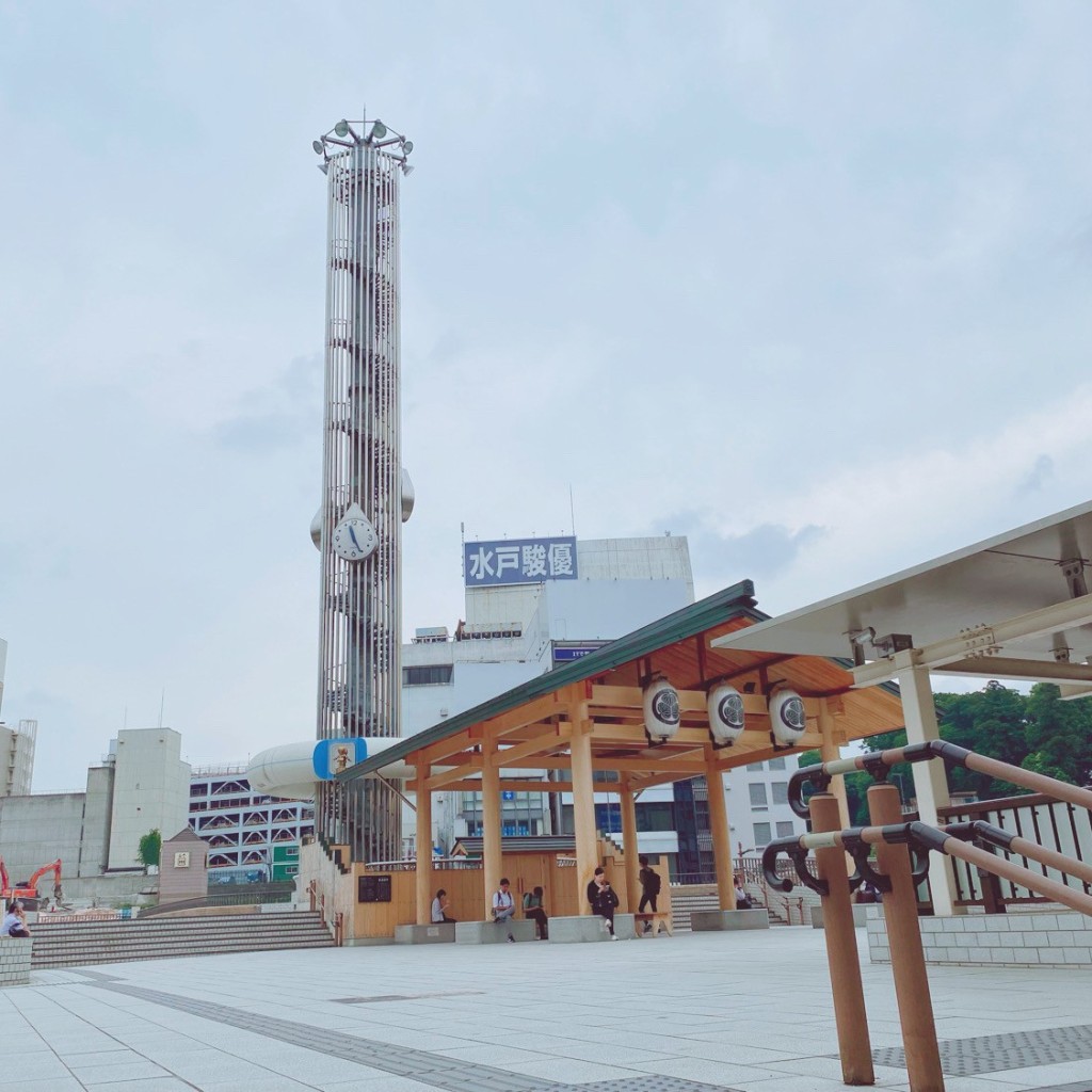 実際訪問したユーザーが直接撮影して投稿した宮町広場水戸駅北口広場の写真