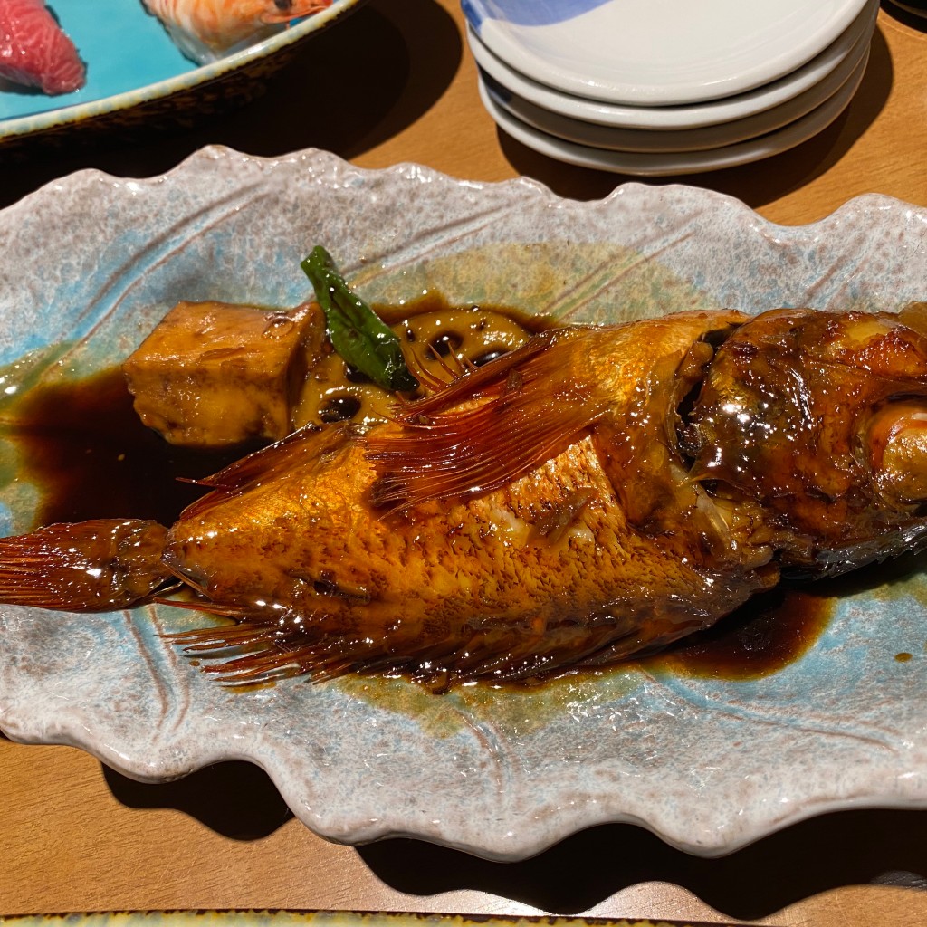 ユーザーが投稿したアラカブの煮付けの写真 - 実際訪問したユーザーが直接撮影して投稿した久原寿司ひさやま寿司の写真