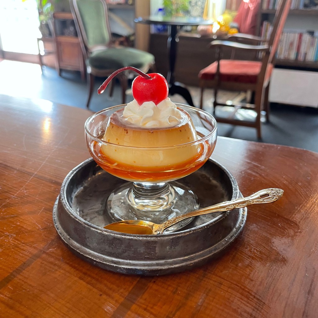 ユーザーが投稿したプリンの写真 - 実際訪問したユーザーが直接撮影して投稿した鍋島カフェcafe Rの写真