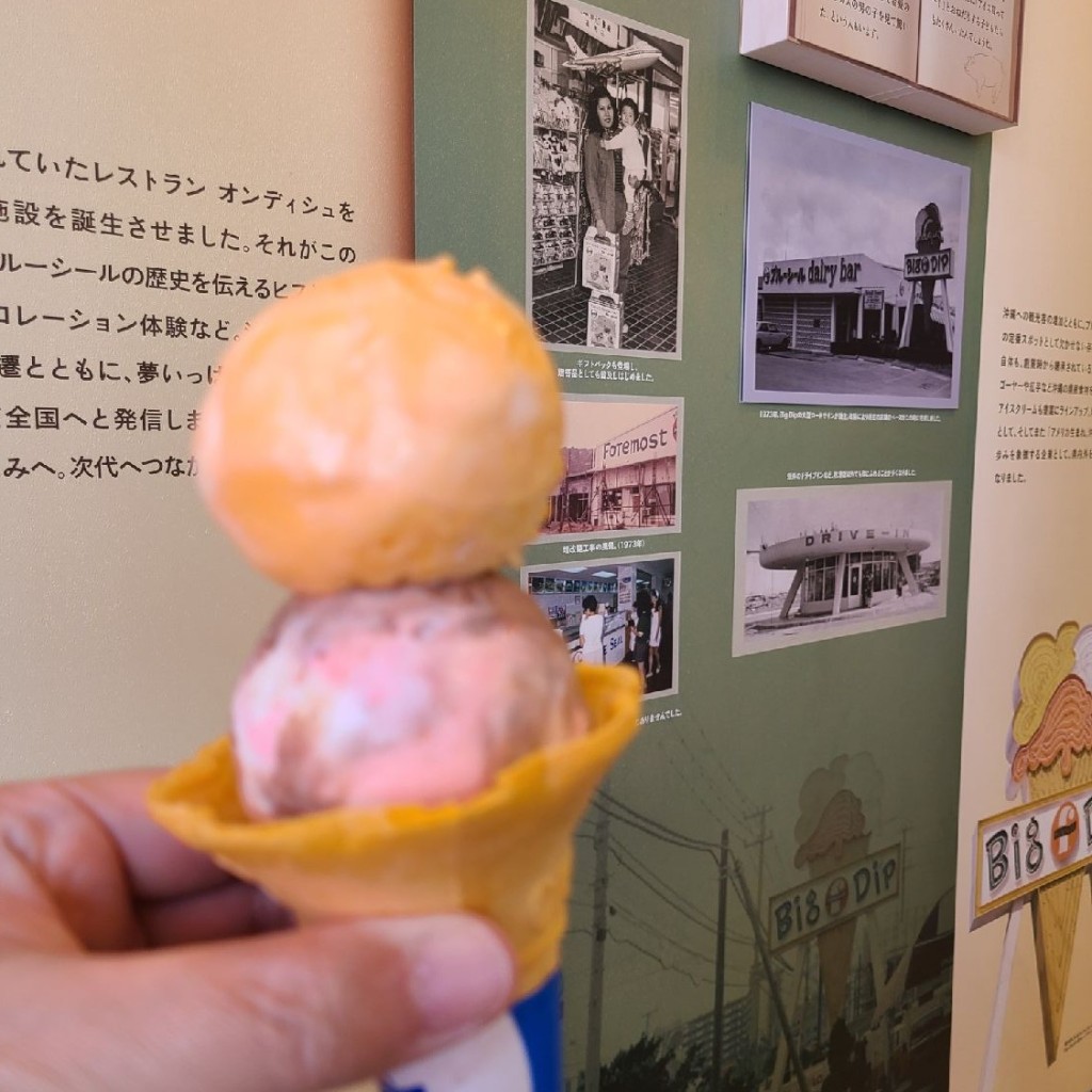ユーザーが投稿したダブルの写真 - 実際訪問したユーザーが直接撮影して投稿した富士アイスクリームブルーシール 群馬大泉店の写真