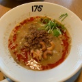 実際訪問したユーザーが直接撮影して投稿した永井川ラーメン / つけ麺175°DENO〜担担麺〜 福島店の写真