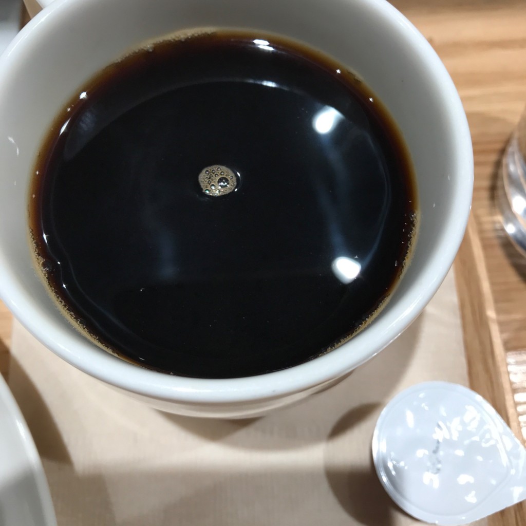 ユーザーが投稿したセットコーヒーの写真 - 実際訪問したユーザーが直接撮影して投稿した有明カフェカフェ&amp;ミール ムジ 東京有明の写真