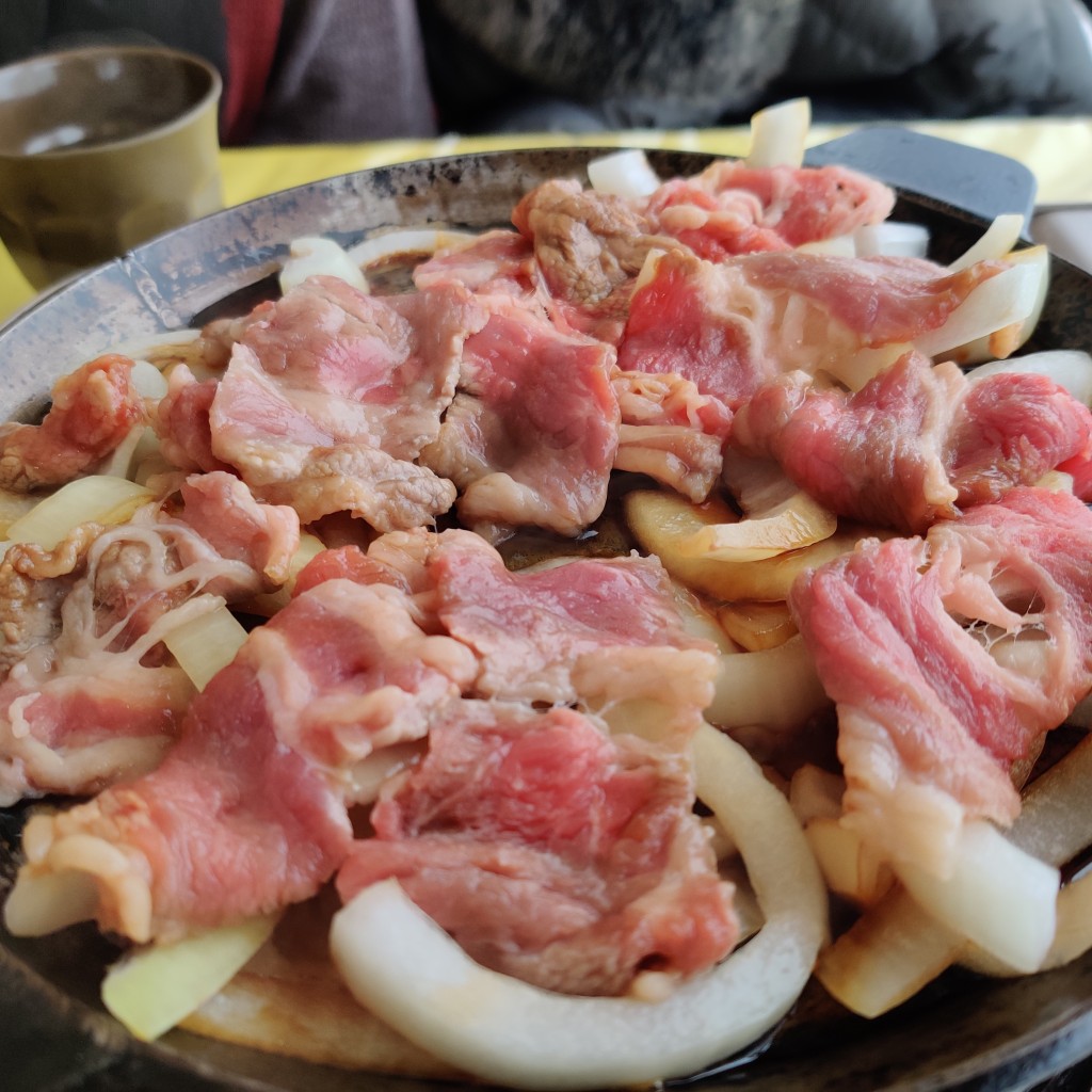 ユーザーが投稿した十和田牛バラ焼きランチの写真 - 実際訪問したユーザーが直接撮影して投稿した稲生町定食屋司バラ焼き大衆食堂の写真