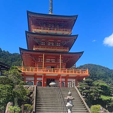 実際訪問したユーザーが直接撮影して投稿した那智山寺那智山青岸渡寺三重塔の写真