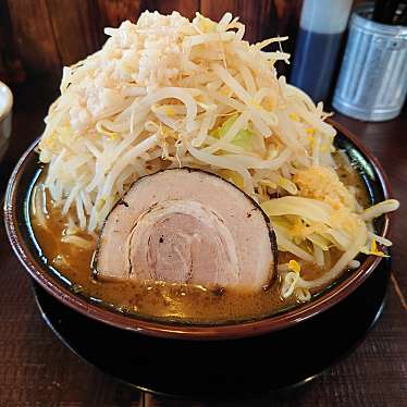 実際訪問したユーザーが直接撮影して投稿した前川ラーメン専門店麺や豚髭の写真