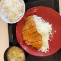ロースカツ定食 - 実際訪問したユーザーが直接撮影して投稿した石江とんかつかつや 青森西バイパス店の写真のメニュー情報