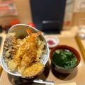 天丼 (秋) - 実際訪問したユーザーが直接撮影して投稿した中央居酒屋うどん酒場 七右衛門 エスパル仙台店の写真のメニュー情報