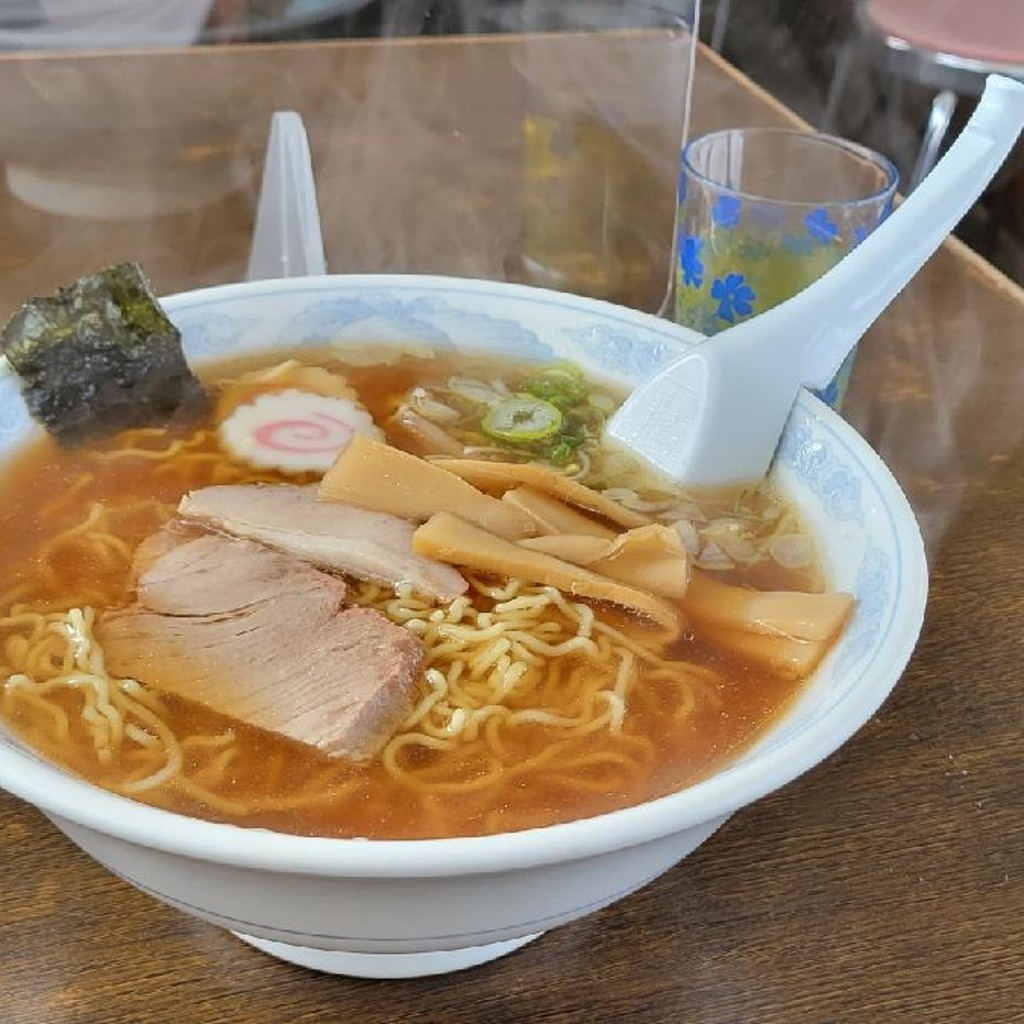 ユーザーが投稿したラーメンの写真 - 実際訪問したユーザーが直接撮影して投稿した鮫町ラーメン / つけ麺大野屋食堂の写真