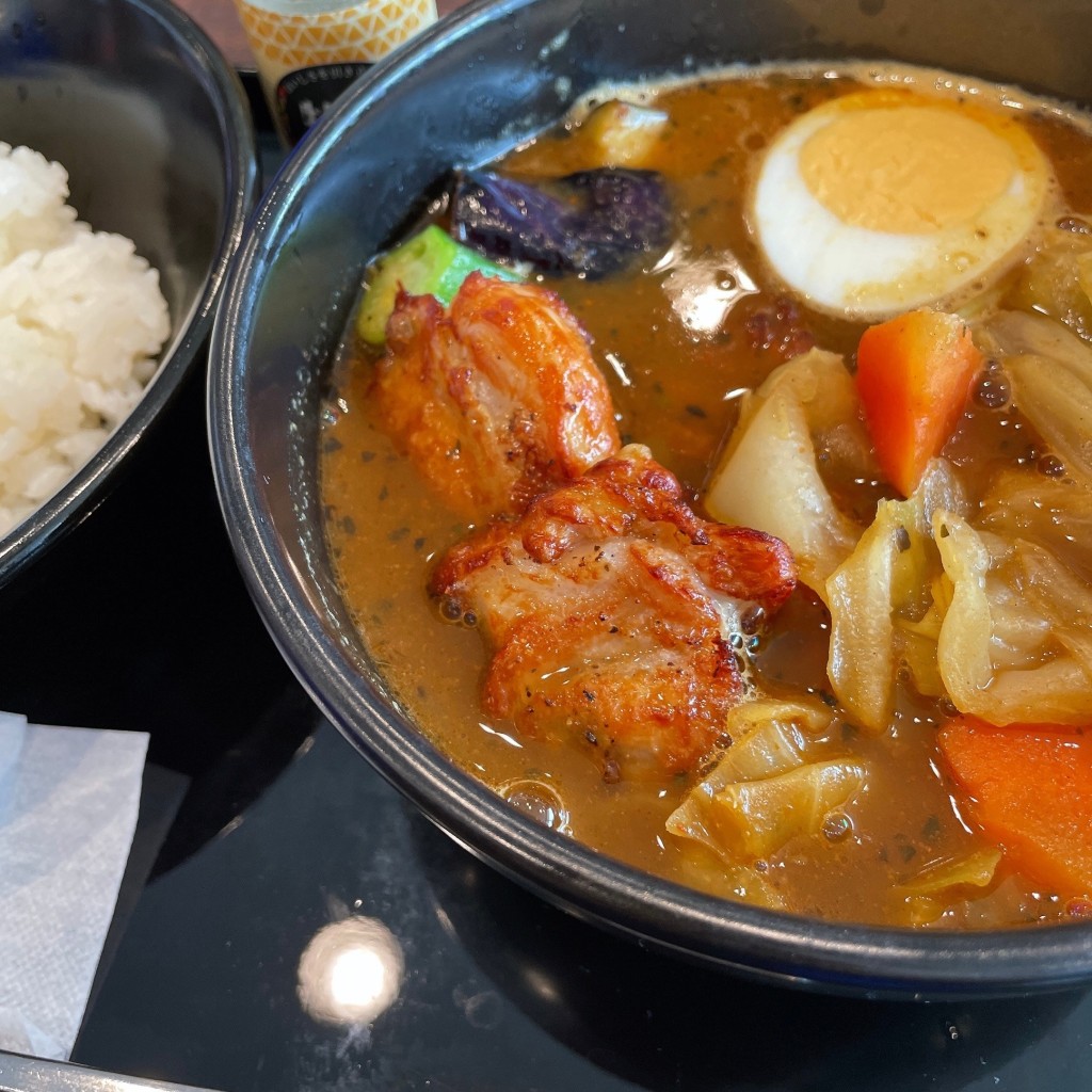 ユーザーが投稿したスープカレーの写真 - 実際訪問したユーザーが直接撮影して投稿した昭和町カレーCoCo壱番屋 富田林外環状線店の写真