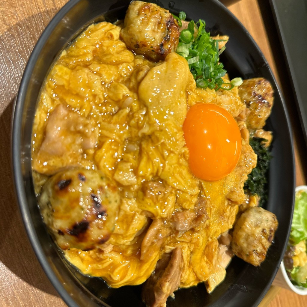 ユーザーが投稿した上焼鳥丼の写真 - 実際訪問したユーザーが直接撮影して投稿した錦町鶏料理鶏匠庵 ルミネ大宮店の写真
