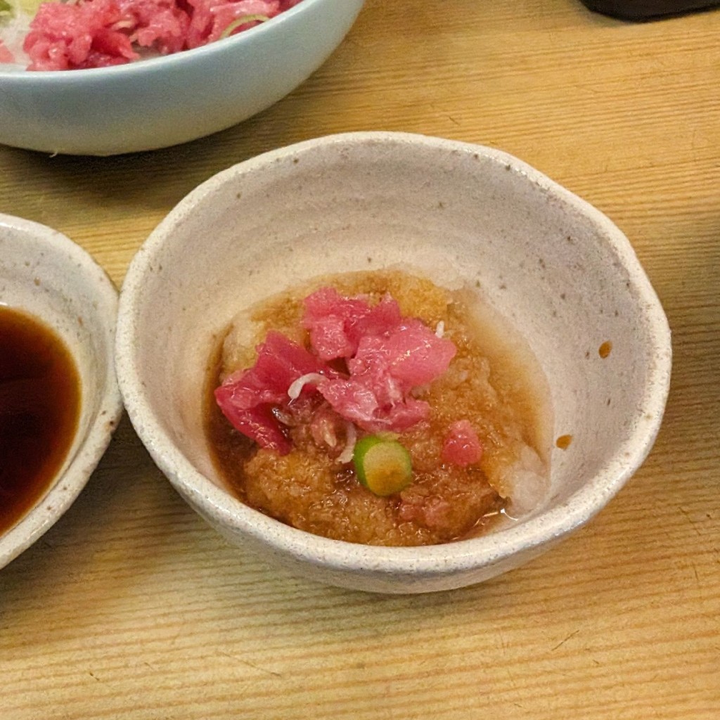 ユーザーが投稿した生本まぐろ中落ち定食の写真 - 実際訪問したユーザーが直接撮影して投稿した東海定食屋味の店双葉の写真