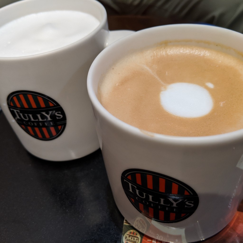 ユーザーが投稿したカプチーノの写真 - 実際訪問したユーザーが直接撮影して投稿した中カフェタリーズコーヒー 国立店の写真