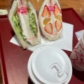 実際訪問したユーザーが直接撮影して投稿した丸の内サンドイッチメルヘン プレミアムサンドカフェ グランスタ東京店 丸の内坂の写真