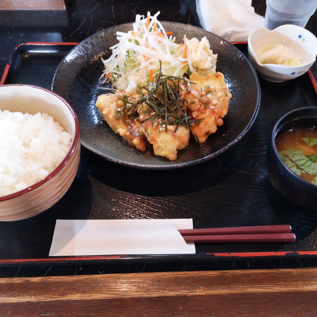 ユーザーが投稿したカジキマグロの衣揚げの写真 - 実際訪問したユーザーが直接撮影して投稿した上野東洋食喰い道楽 ハマナカの写真