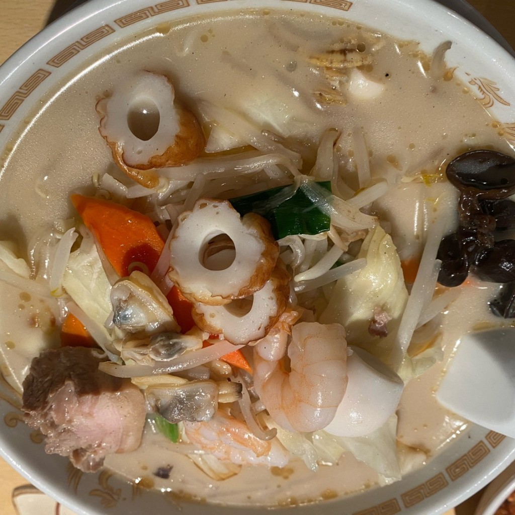 ユーザーが投稿したチャンポン麺の写真 - 実際訪問したユーザーが直接撮影して投稿した諸口中華料理ちゃんぽん知風海の写真