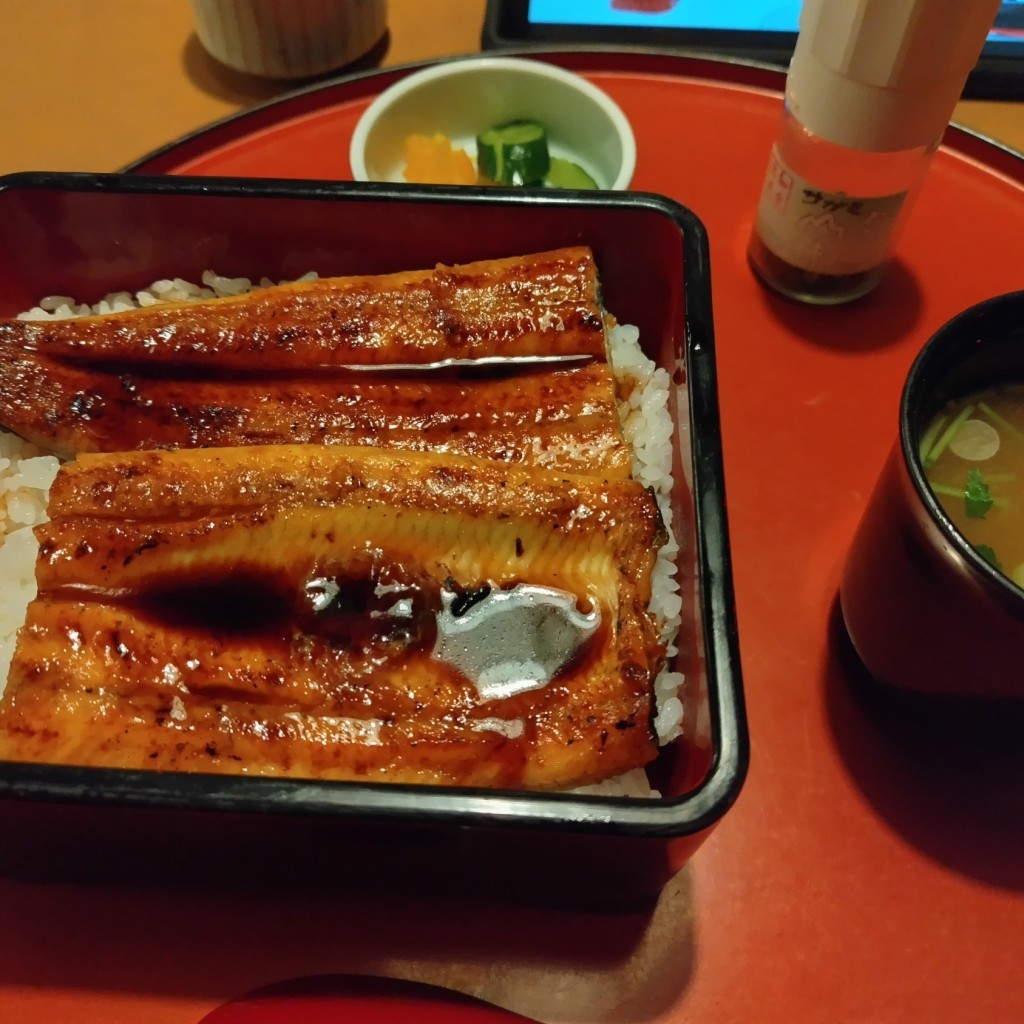 ユーザーが投稿したうな重味噌汁の写真 - 実際訪問したユーザーが直接撮影して投稿した上川井町ファミリーレストラン味の民芸 若葉台店の写真