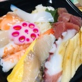 海鮮丼 - 実際訪問したユーザーが直接撮影して投稿した水道筋寿司魚河岸のすし えびす 水道筋店の写真のメニュー情報