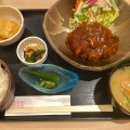 和風デミ煮込みハンバーグ - 実際訪問したユーザーが直接撮影して投稿した四谷和食 / 日本料理和食処 しんの写真のメニュー情報