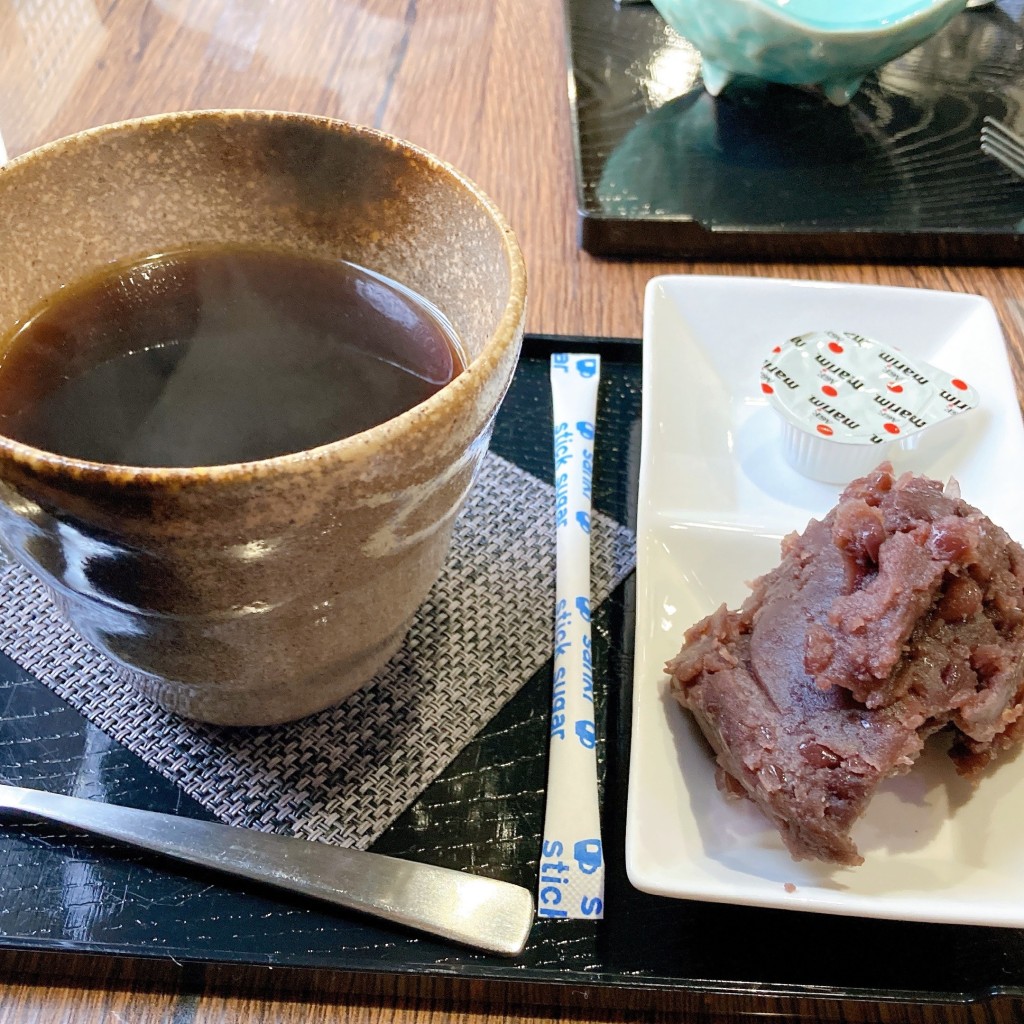 ユーザーが投稿したあんコーヒーの写真 - 実際訪問したユーザーが直接撮影して投稿した太井カフェ津久井乃庵の写真