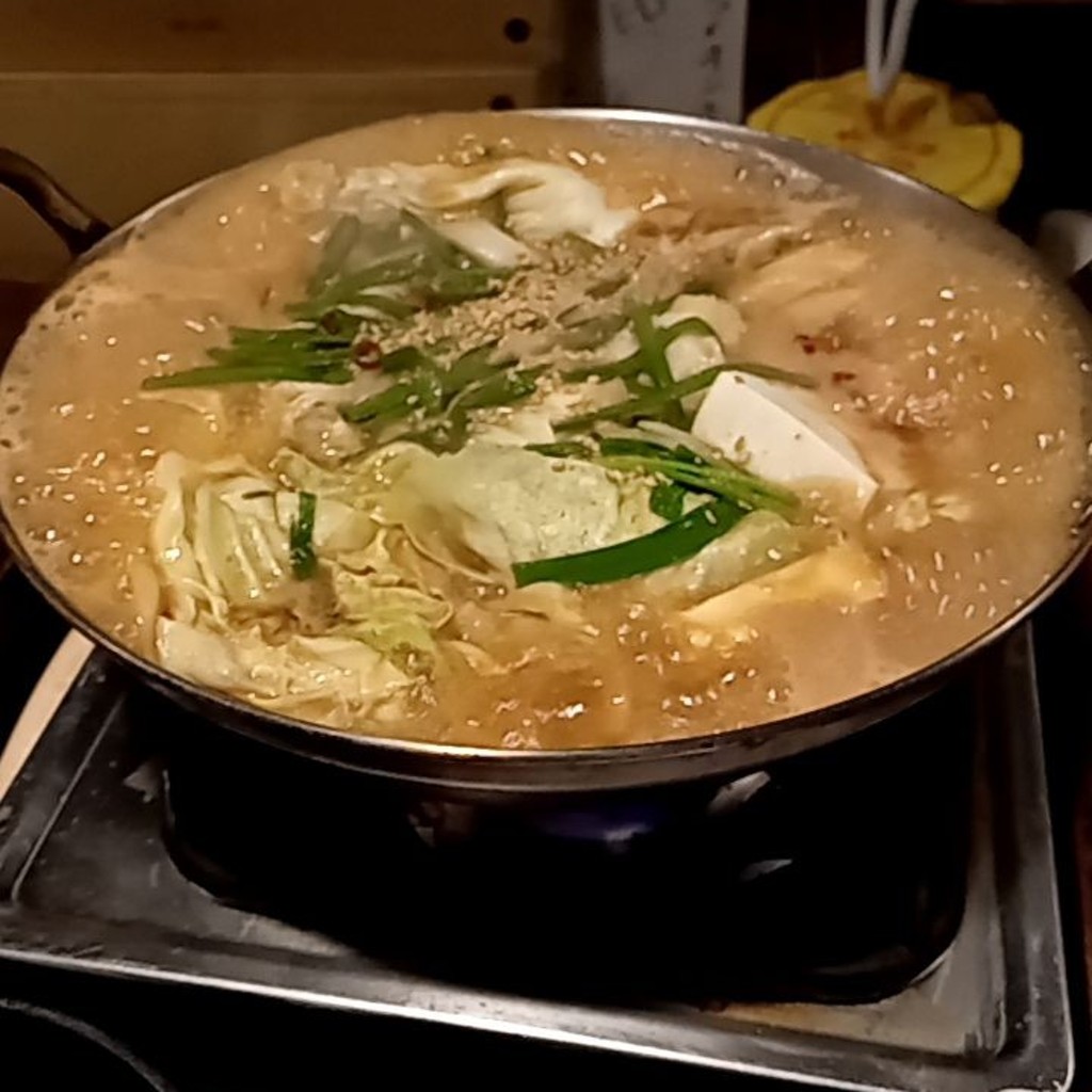 ユーザーが投稿した極み麺もつ 醤油味の写真 - 実際訪問したユーザーが直接撮影して投稿した春吉もつ鍋元祖博多麺もつ屋の写真