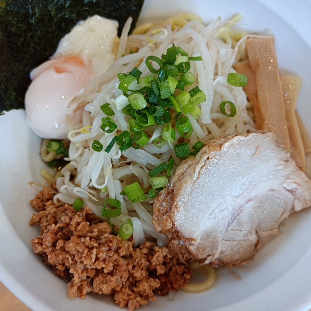 実際訪問したユーザーが直接撮影して投稿した神峰町ラーメン / つけ麺まぜめん91の写真