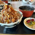 あじ丼 - 実際訪問したユーザーが直接撮影して投稿した白田魚介 / 海鮮料理大衆磯料理 磯辺の写真のメニュー情報