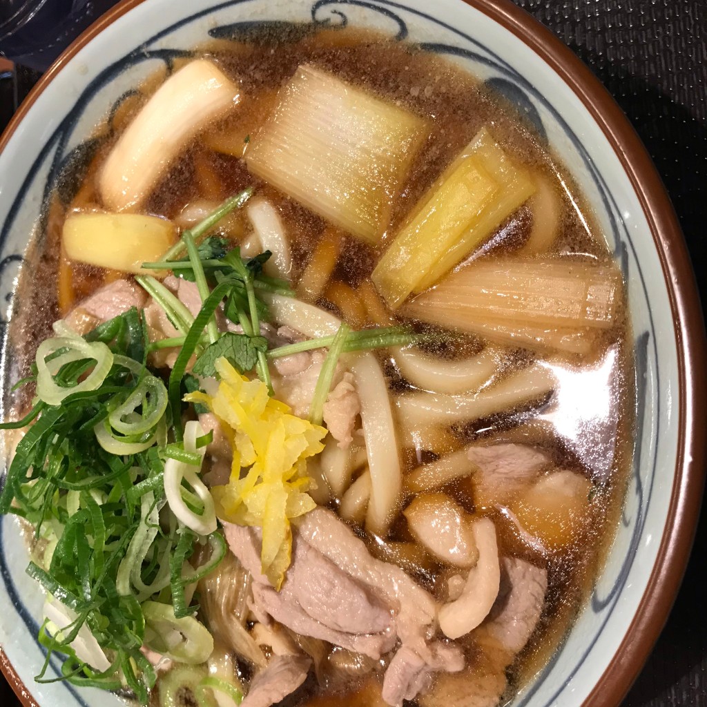 ユーザーが投稿した鴨ねぎの写真 - 実際訪問したユーザーが直接撮影して投稿した西塚町うどん丸亀製麺 浜松西塚の写真