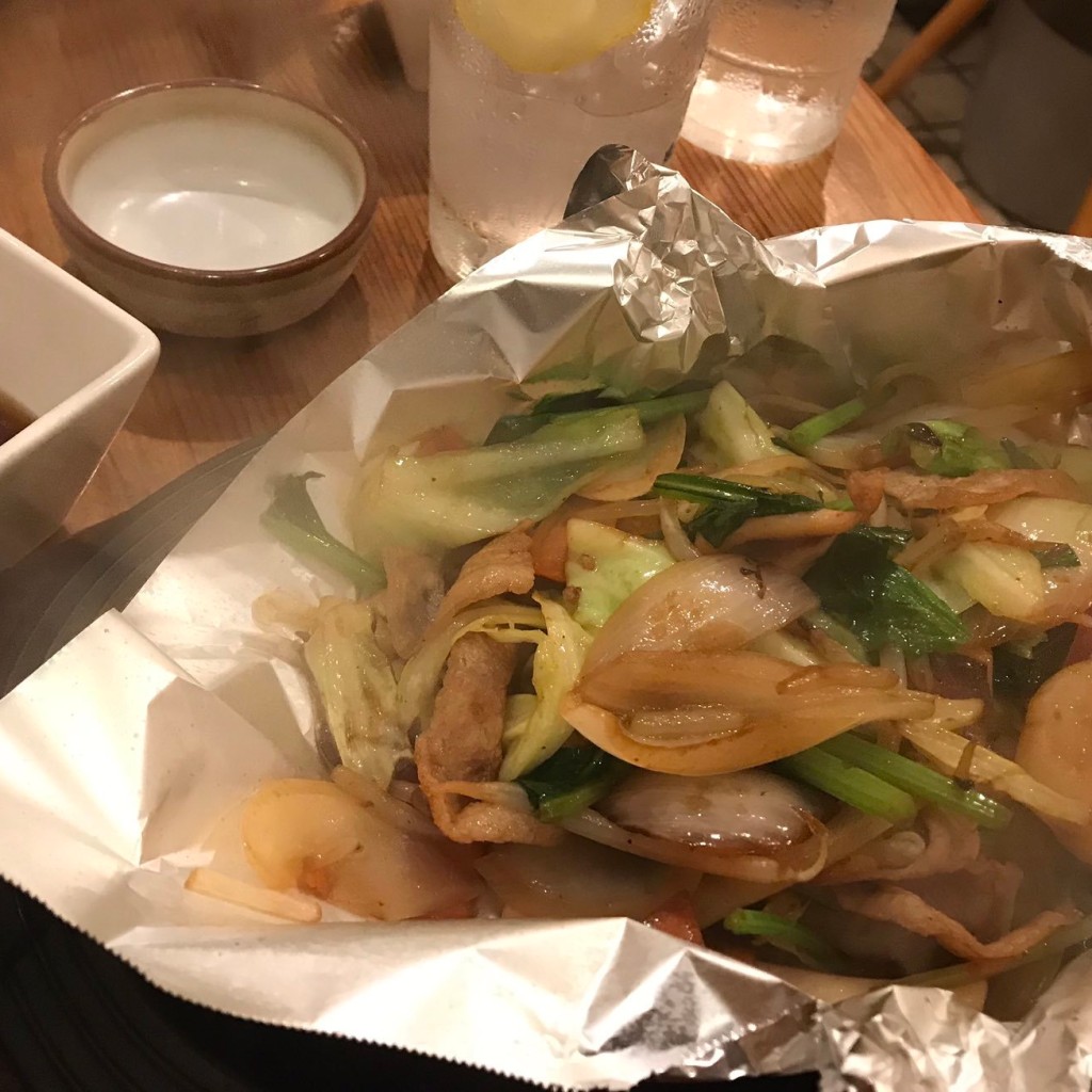 ユーザーが投稿した野菜炒めの写真 - 実際訪問したユーザーが直接撮影して投稿した七松町お好み焼きノルドの写真