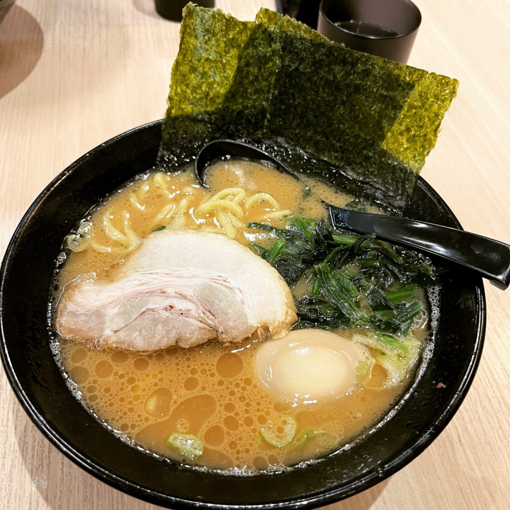 ユーザーが投稿した味玉ラーメンの写真 - 実際訪問したユーザーが直接撮影して投稿した上和田ラーメン / つけ麺銀家 大和店の写真