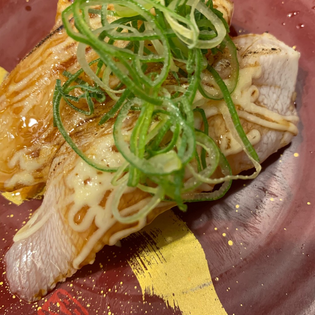 ユーザーが投稿した炙りはまちの写真 - 実際訪問したユーザーが直接撮影して投稿した加里屋中洲回転寿司廻鮮寿し たいの鯛 赤穂店の写真
