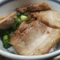 ちゃーしゅー丼 - 実際訪問したユーザーが直接撮影して投稿した賀露町西ラーメン / つけ麺周月の写真のメニュー情報