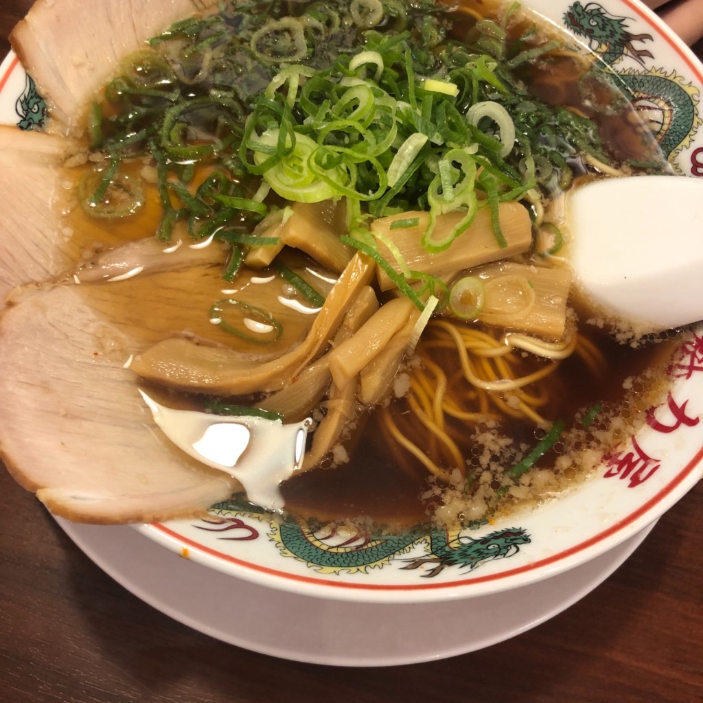 ユーザーが投稿した醤油ラーメンの写真 - 実際訪問したユーザーが直接撮影して投稿した石田ラーメン専門店ラーメン魁力屋 日野万願寺店の写真