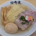 特製 鯛塩らぁ麺 - 実際訪問したユーザーが直接撮影して投稿した八ケ崎ラーメン専門店鯛塩そば 灯花 テラスモール松戸店の写真のメニュー情報