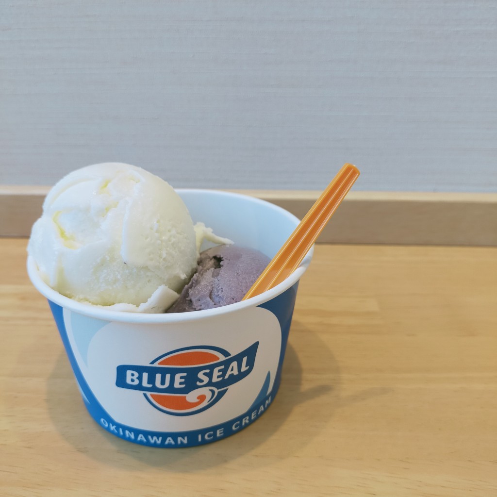 tabicafeさんが投稿した白銀町アイスクリームのお店ブルーシールアイスクリーム 姫路駅前店/BLUE SEALの写真