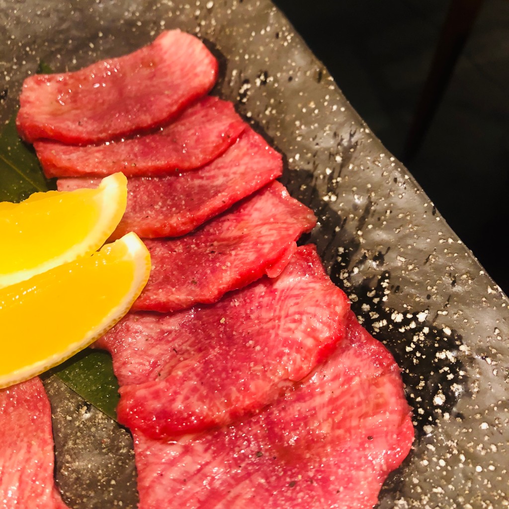 ユーザーが投稿したタン塩の写真 - 実際訪問したユーザーが直接撮影して投稿した南青山焼肉焼肉ホルモン 青一の写真