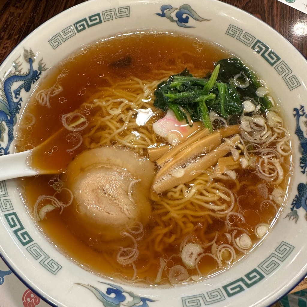 ユーザーが投稿した醤油ラーメンの写真 - 実際訪問したユーザーが直接撮影して投稿した常磐藤原町ラーメン / つけ麺来々軒 スパリゾートハワイアンズ店の写真