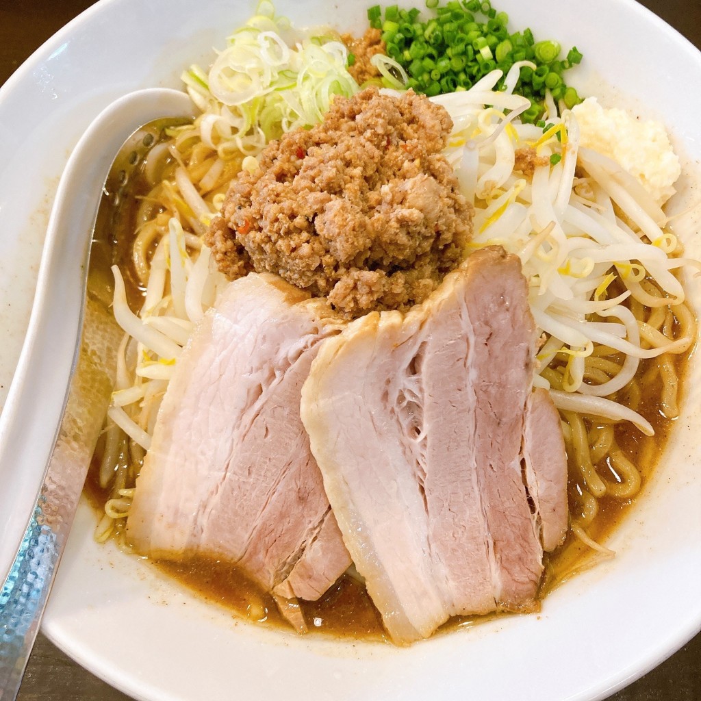 お疲れsummerさんが投稿した松川町ラーメン専門店のお店麺処 あんかつ/メンドコロ アンカツの写真