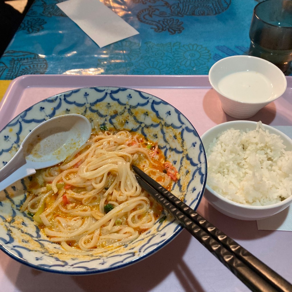 ユーザーが投稿したクイティオトムヤムの写真 - 実際訪問したユーザーが直接撮影して投稿した富士見タイ料理タイ料理 ロッディーの写真