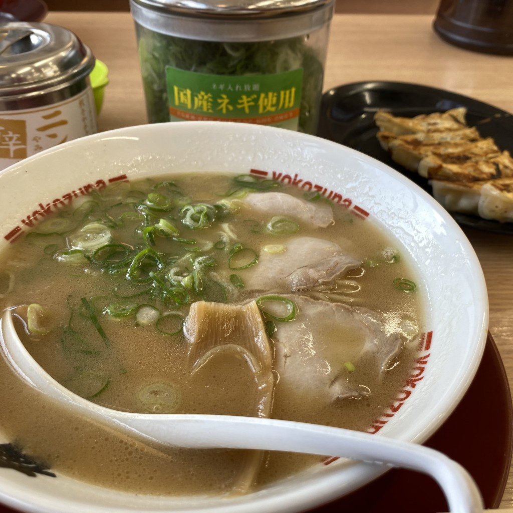 ユーザーが投稿した横綱ラーメンの写真 - 実際訪問したユーザーが直接撮影して投稿した茜部本郷ラーメン専門店ラーメン横綱 岐阜店の写真