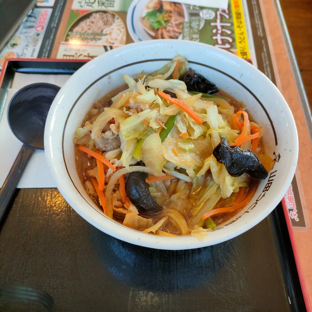 ユーザーが投稿した野菜うどんの写真 - 実際訪問したユーザーが直接撮影して投稿した高野台東うどん山田うどん食堂 高野台店の写真